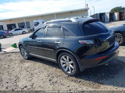 2008 INFINITI FX35 Black  Gasoline JNRAS08W28X200937 photo #4