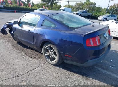 2010 FORD MUSTANG V6/V6 PREMIUM Blue  Gasoline 1ZVBP8AN8A5163624 photo #4