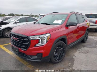 2024 GMC TERRAIN FWD SLE Red  Gasoline 3GKALMEG6RL274980 photo #3