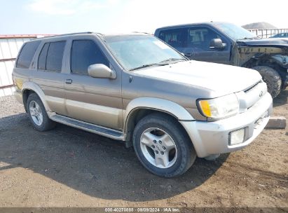 2001 INFINITI QX4 LUXURY Beige  Gasoline JNRDR09YX1W223886 photo #1