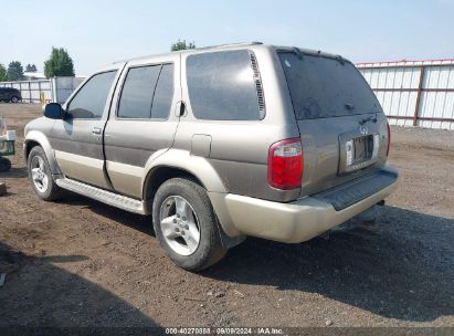 2001 INFINITI QX4 LUXURY Beige  Gasoline JNRDR09YX1W223886 photo #4