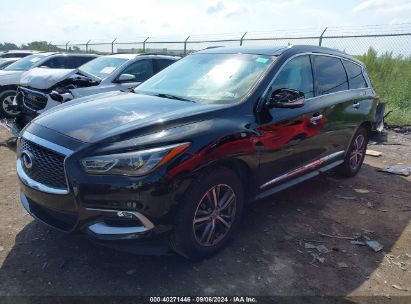 2016 INFINITI QX60 Black  Gasoline 5N1AL0MN0GC511049 photo #3