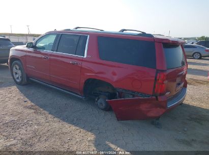 2015 CHEVROLET SUBURBAN 1500 LTZ Red  Gasoline 1GNSKKKC4FR180813 photo #4