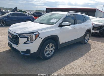 2022 GMC TERRAIN AWD SLE White  Gasoline 3GKALTEV9NL138474 photo #3