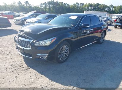 2015 INFINITI Q70L 3.7X Black  Gasoline JN1BY1PR1FM830776 photo #3