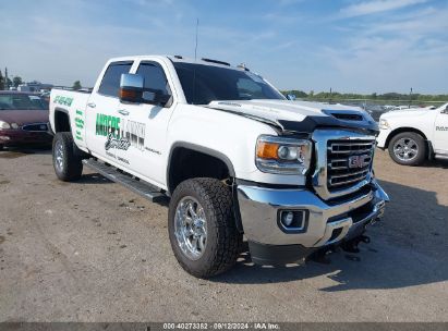 2019 GMC SIERRA 3500HD SLT White  Diesel 1GT42VCY0KF204047 photo #1