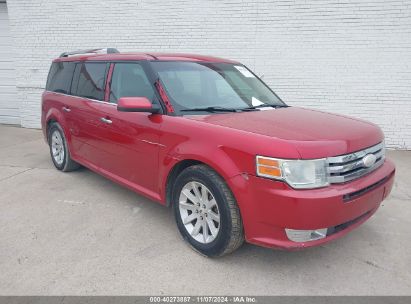 2012 FORD FLEX SEL Red  Gasoline 2FMGK5CC0CBD20512 photo #1