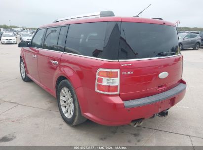 2012 FORD FLEX SEL Red  Gasoline 2FMGK5CC0CBD20512 photo #4