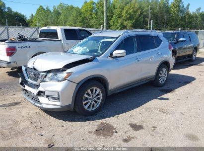 2018 NISSAN ROGUE SV Silver  Gasoline KNMAT2MV4JP588815 photo #3