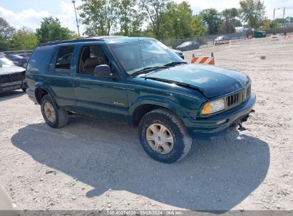 1997 OLDSMOBILE BRAVADA Green  Gasoline 1GHDT13WXV2725903 photo #1