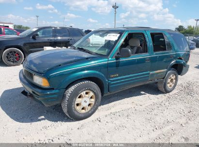 1997 OLDSMOBILE BRAVADA Green  Gasoline 1GHDT13WXV2725903 photo #3