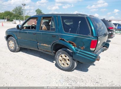 1997 OLDSMOBILE BRAVADA Green  Gasoline 1GHDT13WXV2725903 photo #4