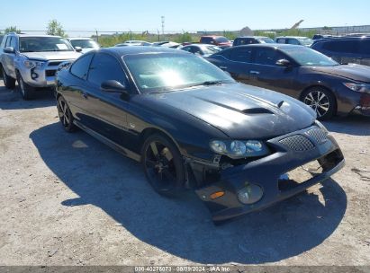 2006 PONTIAC GTO Black  Gasoline 6G2VX12UX6L523645 photo #1