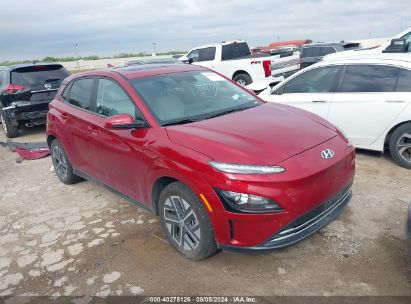 2023 HYUNDAI KONA ELECTRIC SEL Red  Electric KM8K33AG0PU192922 photo #1