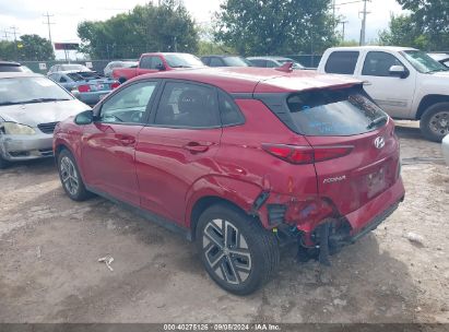 2023 HYUNDAI KONA ELECTRIC SEL Red  Electric KM8K33AG0PU192922 photo #4