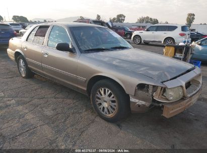 2005 FORD CROWN VICTORIA LX/LX SPORT Gold  Gasoline 2FAFP74W15X135452 photo #1