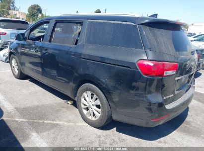 2016 KIA SEDONA LX Black  Gasoline KNDMB5C15G6160623 photo #4