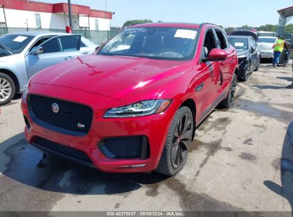 2018 JAGUAR F-PACE S Red  Gasoline SADCM2FV6JA261942 photo #3