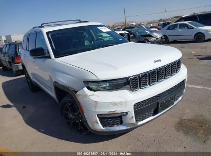 2022 JEEP GRAND CHEROKEE L LIMITED 4X2 White  Gasoline 1C4RJJBG3N8581555 photo #1