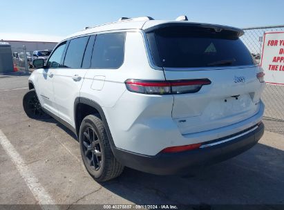 2022 JEEP GRAND CHEROKEE L LIMITED 4X2 White  Gasoline 1C4RJJBG3N8581555 photo #4