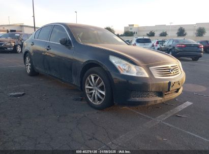 2009 INFINITI G37X Black  Gasoline JNKCV61F79M051651 photo #1