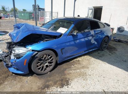 2016 BMW 435I GRAN COUPE XDRIVE Blue  Gasoline WBA4B3C50GG527961 photo #3