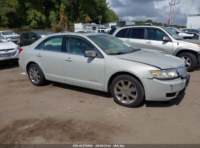 2006 LINCOLN ZEPHYR Silver  Gasoline 3LNHM26106R630477 photo #1