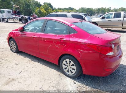 2017 HYUNDAI ACCENT SE Red  Gasoline KMHCT4AE5HU280262 photo #4