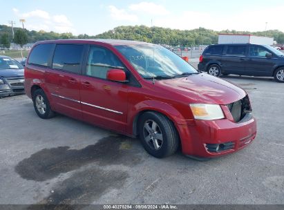 2008 DODGE GRAND CARAVAN SXT Burgundy  Gasoline 2D8HN54P28R111113 photo #1