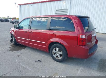 2008 DODGE GRAND CARAVAN SXT Burgundy  Gasoline 2D8HN54P28R111113 photo #4