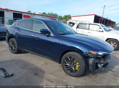 2023 MASERATI LEVANTE MODENA Dark Blue  Gasoline ZN661YUM6PX438993 photo #1