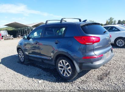 2014 KIA SPORTAGE LX Gray  Gasoline KNDPBCAC4E7548231 photo #4