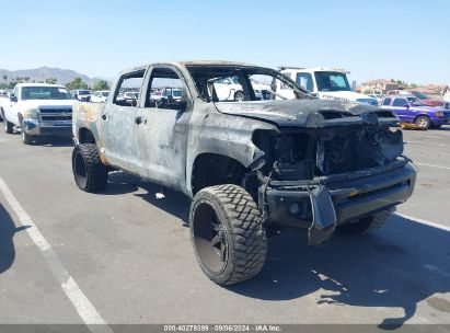 2017 TOYOTA TUNDRA CREWMAX 1794/PLATINUM Black  Flexible Fuel 5TFAW5F15HX634522 photo #1