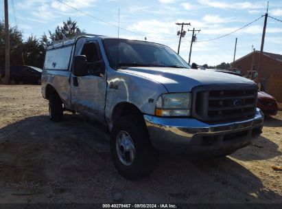 2002 FORD F-250 XL/XLT Silver  Gasoline 1FTNF21L02ED18988 photo #1