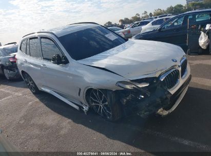 2020 BMW X3 SDRIVE30I White  Gasoline 5UXTY3C07L9C46239 photo #1