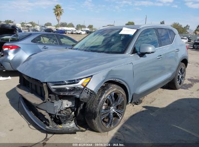 2021 VOLVO XC40 T4 INSCRIPTION Pewter  Gasoline YV4AC2HL0M2407247 photo #3