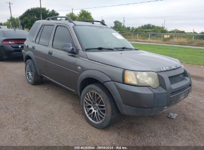 2004 LAND ROVER FREELANDER SE Black  Gasoline SALNY22244A402072 photo #1