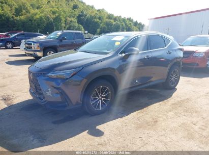 2022 LEXUS NX 350 PREMIUM Gray  Gasoline 2T2GGCEZ5NC006338 photo #3