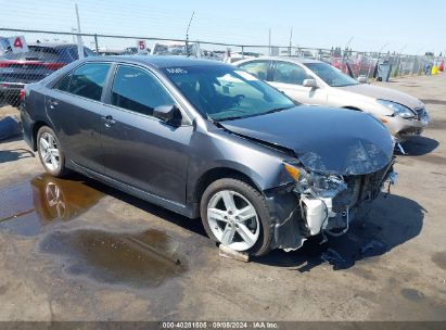 2012 TOYOTA CAMRY SE Gray  Gasoline 4T1BF1FK1CU163948 photo #1