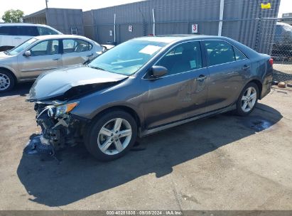 2012 TOYOTA CAMRY SE Gray  Gasoline 4T1BF1FK1CU163948 photo #3