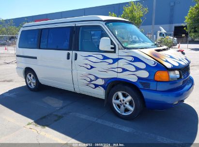 2001 VOLKSWAGEN EUROVAN MV White  Gasoline WV2NB47011H114073 photo #1