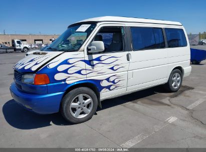 2001 VOLKSWAGEN EUROVAN MV White  Gasoline WV2NB47011H114073 photo #3