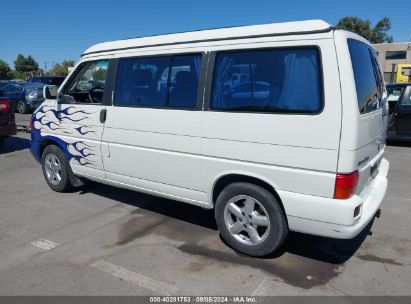 2001 VOLKSWAGEN EUROVAN MV White  Gasoline WV2NB47011H114073 photo #4