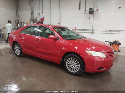 2007 TOYOTA CAMRY LE Red  Gasoline 1HD1YJJ14LB063314 photo #1