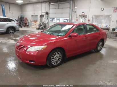 2007 TOYOTA CAMRY LE Red  Gasoline 1HD1YJJ14LB063314 photo #3