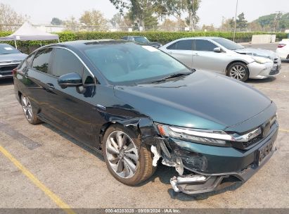 2019 HONDA CLARITY PLUG-IN HYBRID TOURING Green  Hybrid JHMZC5F30KC003882 photo #1