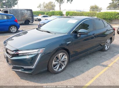 2019 HONDA CLARITY PLUG-IN HYBRID TOURING Green  Hybrid JHMZC5F30KC003882 photo #3