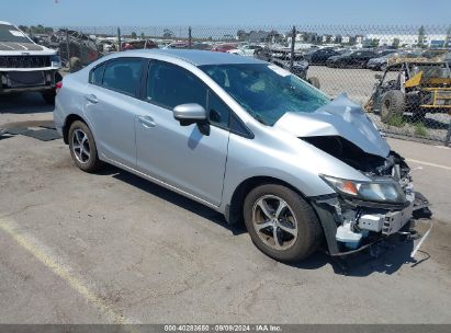 2015 HONDA CIVIC SE Gray  Gasoline 2HGFB2F79FH543129 photo #1