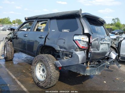 2017 TOYOTA 4RUNNER SR5 Gray  Gasoline JTEBU5JR1H5469762 photo #4