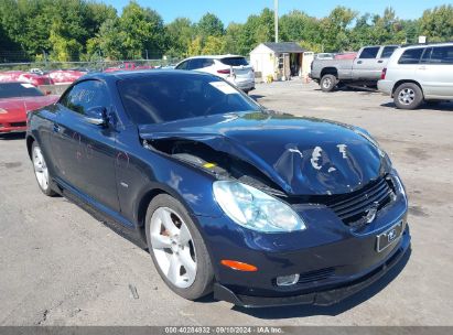 2003 LEXUS SC 430 Blue  Gasoline JTHFN48Y430038282 photo #1